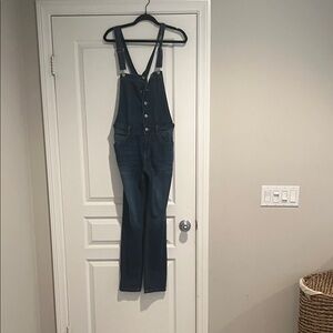 Love Tree Dark Blue Women Jeans Overalls